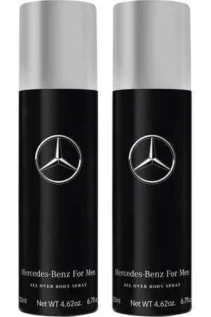 Mercedes Benz Men Set of 2 Deodorant All Over Body Spray - 200 ml Each