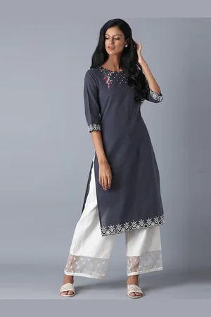 Buy online Women's Tiered Kurta from Kurta Kurtis for Women by W for ₹2230  at 44% off | 2024 Limeroad.com