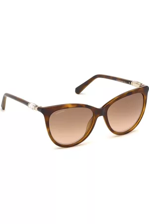 Swarovski Women Cateye Sunglasses with UV Protected Lens - SK0226 56 52G