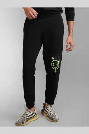 Kazo Men Printed Cotton Regular Fit Joggers
