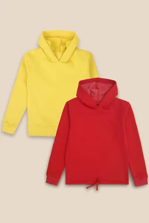Kidsville Girls Pack of 2 Hooded Sweatshirt