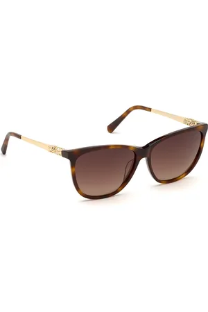 Swarovski Women Butterfly Sunglasses with UV Protected Lens SK0225 56