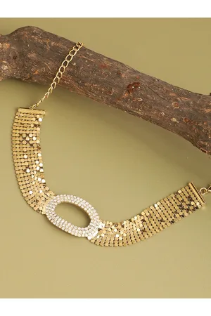 SOHI Women Gold-Plated Necklace