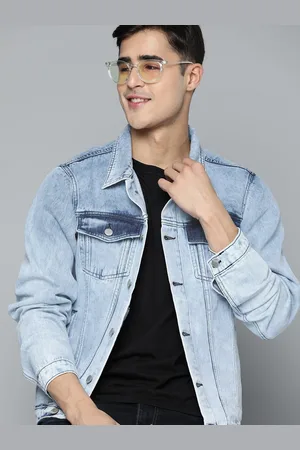 Mast & Harbour Men Pure Cotton Denim Jacket