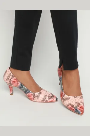 Marc Loire Multicoloured Printed PU Work Pumps