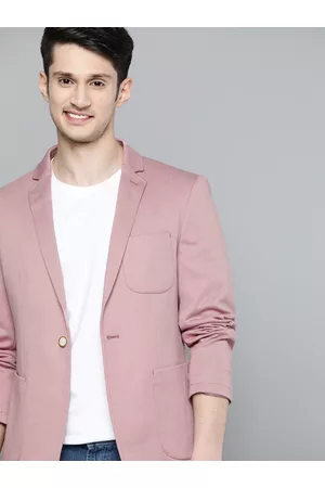 Mast & Harbour Men Textured Single-Breasted Casual Blazer