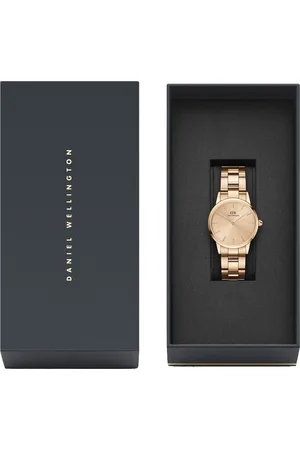 Daniel Wellington Iconic Link Unitone Women Dial Rose-Gold 28mm Watch - DW00100401