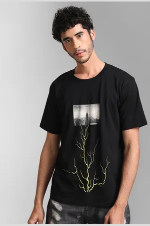 Kazo Men Printed Cotton T-shirt