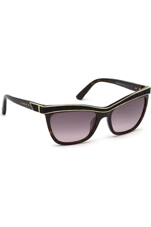 Swarovski Women Square Sunglasses With UV Protected Lens - SK0075 55 53F