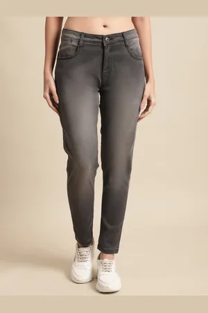 CANTABIL Women Skinny Fit Heavy Fade Stretchable Jeans