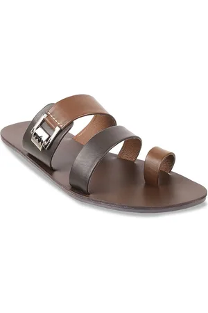 Metro Men Leather Comfort Sandals