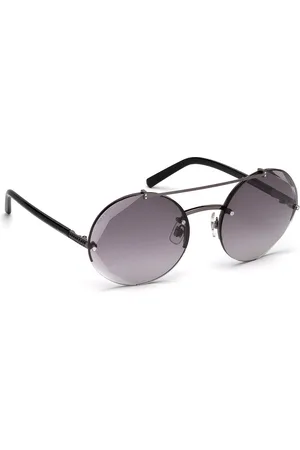 Swarovski Women Round Sunglasses with UV Protected Lens SK0133 60 08B