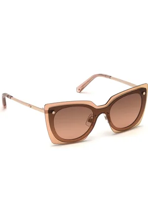 Swarovski Women Square Sunglasses With UV Protected Lens - SK0201 00 28T