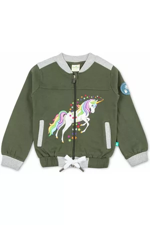 Juscubs Girls Unicorn Printed Cotton Sweatshirt