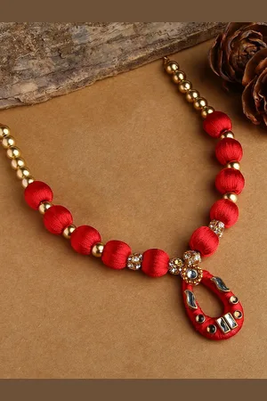 Akshara Clothing Girls Gold-Plated Necklace
