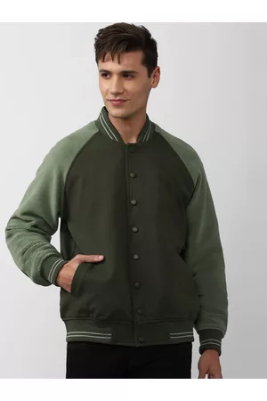 Leather jacket size M mens - Depop