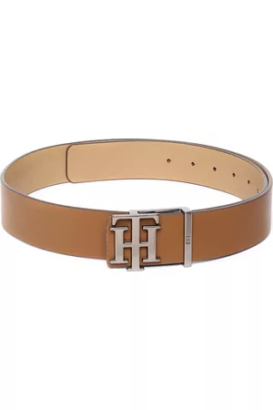 Tommy Hilfiger Men Brown Reversible Leather Belt