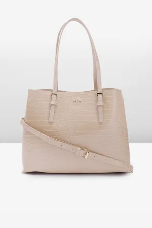 IRTH Animal Textured Structured Shoulder Bag