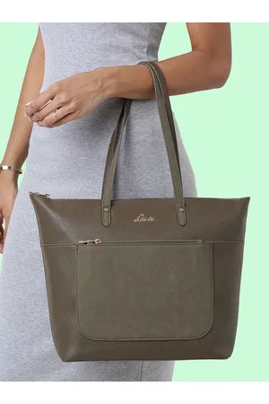 LAVIE Women Amelia Olive Green Tote bag