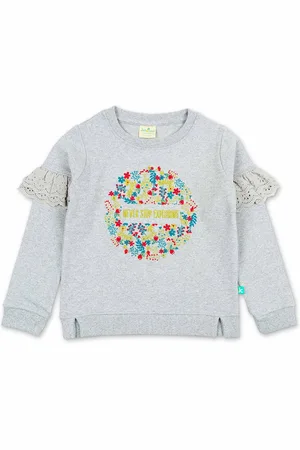 Juscubs Girls Cotton Printed Sweatshirt