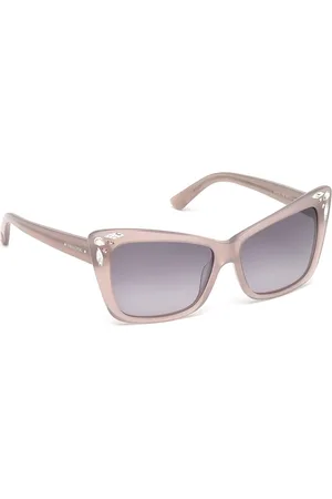 Swarovski Women Cateye Sunglasses with UV Protected Lens SK0103 56 78B