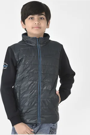 Crimsoune Club Boys Camouflage Lightweight Padded Jacket