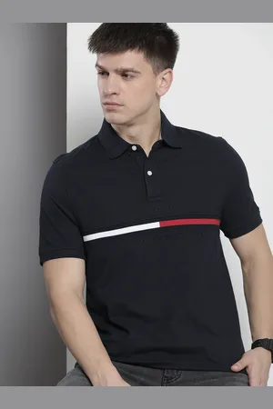 Tommy hilfiger collar online t shirts