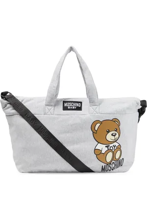 Moschino diaper best sale bag grey