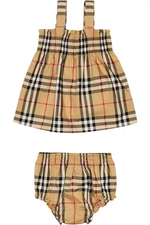 Burberry Baby printed cotton dress