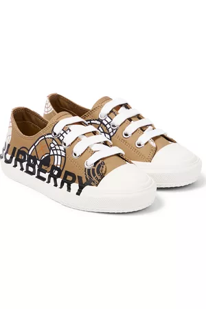 Burberry K1-Mini Larkhall canvas sneakers
