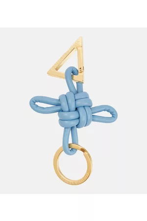Bottega Veneta Knotted leather keyring