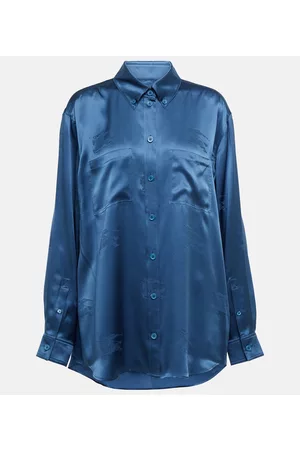 Burberry Equestrian Knight silk shirt