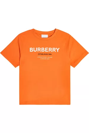 Burberry Cedar checked cotton jersey T-shirt