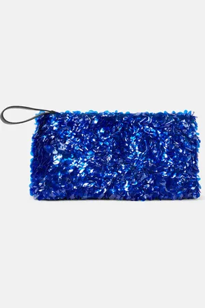 Dries van Noten Embossed Leather Clutch — UFO No More