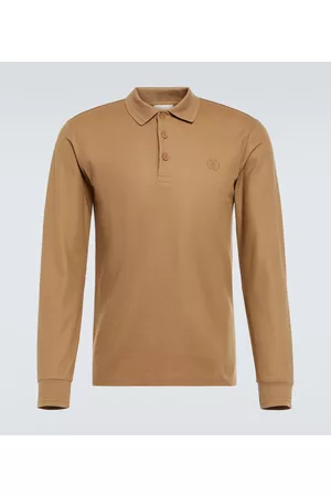 Burberry Men Polo Shirts - Cotton piquÃ© polo shirt