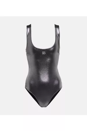 Dolce & Gabbana Women Swimsuits - X Kim foiled metallic swimsuit