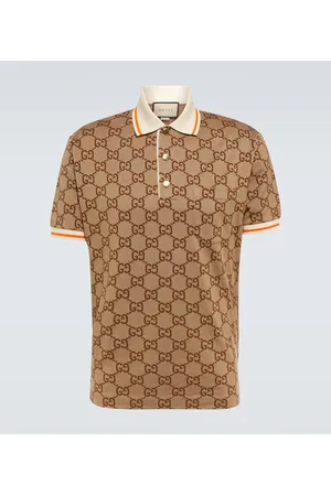 GUCCI GG Crystal Logo Men’s Stretch Cotton Polo Authentic LIMITED EDITION