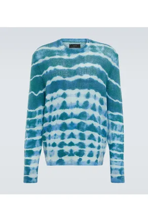 Amiri Men's Tie-Dye Moon-print Sweatshirt