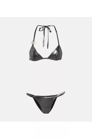 Dolce & Gabbana Women Triangle Bikinis - Logo triangle bikini