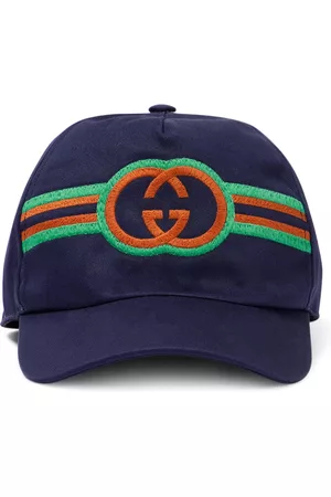 Gucci Varsity Caps - Interlocking G canvas baseball cap