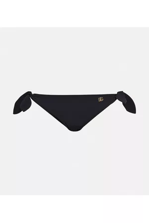 Dolce & Gabbana Women Bikini Bottoms - Logo print bikini bottoms