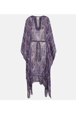 Isabel Marant Women Floral maxi dresses - Floral cotton and silk maxi dress
