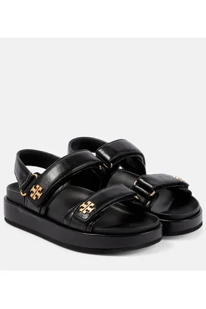 Tory burch platform online flip flops