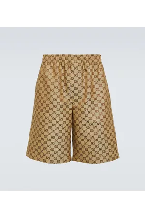 Gucci Men Outfit Sets with Shorts - GG canvas shorts