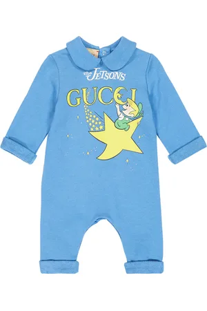 Shop GUCCI Organic Cotton Baby Girl Dresses & Rompers by BlueJasmineshop