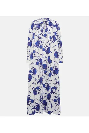 Dvf kiara clearance cotton maxi dress