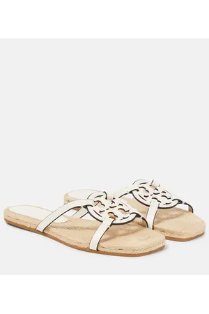 Tory Burch 61768 Claire Flat Thong Sandals Royal Tan (numeric_6_point_5):  Buy Online at Low Prices in India 