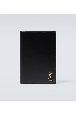 Saint Laurent Quilted Leather Passport Case