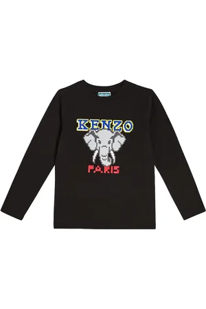 T-shirts Kenzo - Bamboo Tiger print black cotton T-shirt