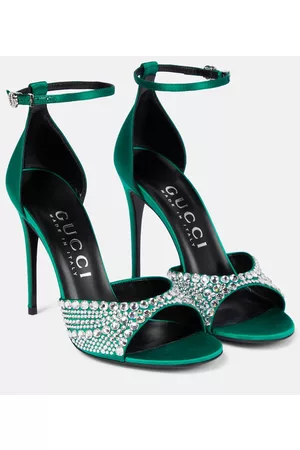 Gucci Gg Thong Web Sandals